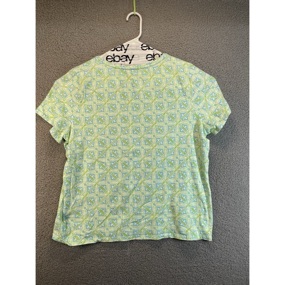 Talbots Plus Size Short Sleeve Shirt Top Sz 2X - Picture 5 of 6